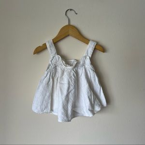 Zara cropped swing top